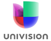 the logo of univision