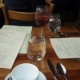 A restaurant table setting in NYC. Corporate spanish lessons